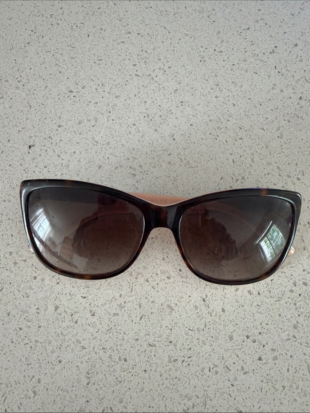 Marc By Marc Jacobs Brown Tortoiseshell Cat-Eye Sunglasses